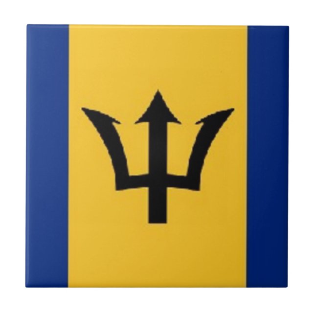 fantastisk barbados kakelplatta (Framsidan)