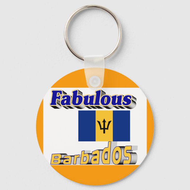 fantastisk barbados nyckelring (Framsida)