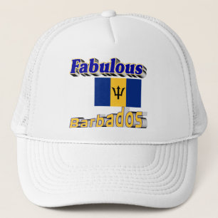 fantastisk barbados truckerkeps