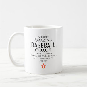 Fantastisk basebolltränare svår att hitta personli kaffemugg