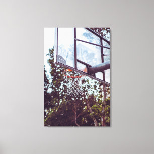 Fantastisk Basketball Artwork Canvastryck