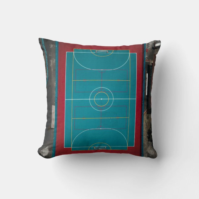 Fantastisk Basketball Artwork Kudde (Framsida)