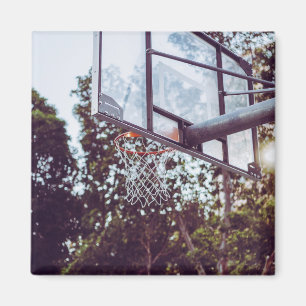 Fantastisk Basketball Artwork Magnet