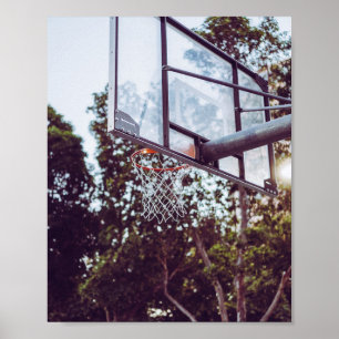 Fantastisk Basketball Artwork Poster
