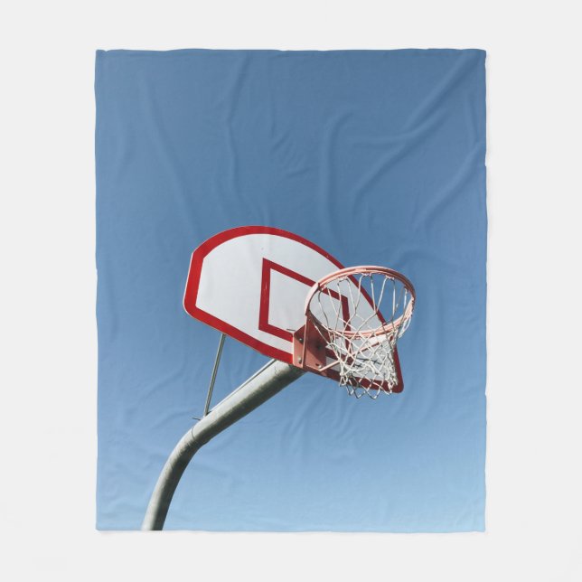Fantastisk Basketball Fleecefilt (Framsidan)