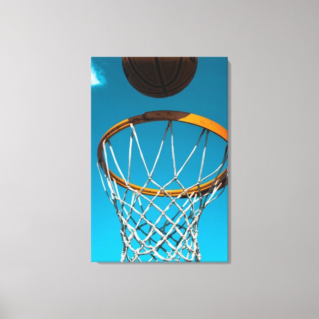 Fantastisk Basketball Gift Canvastryck (Framsida)