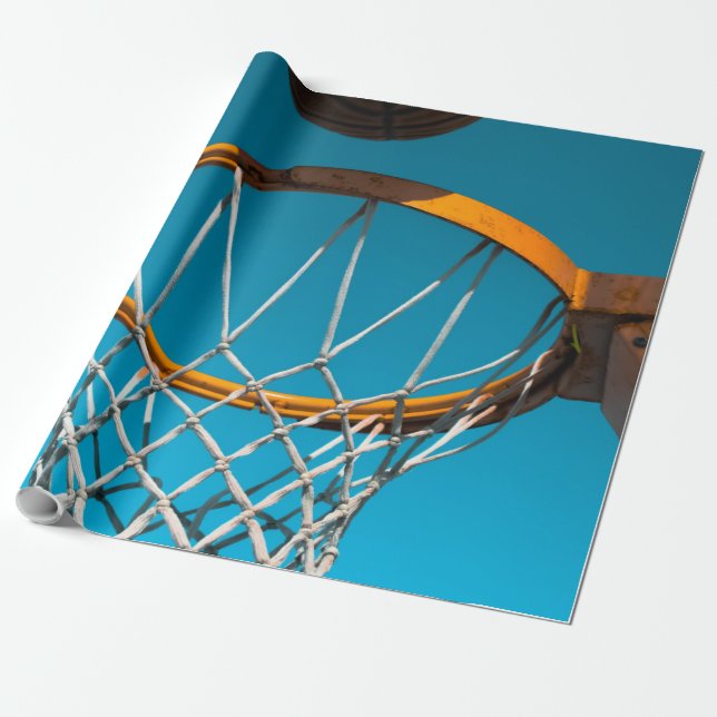 Fantastisk Basketball Gift Presentpapper (Utrullad)