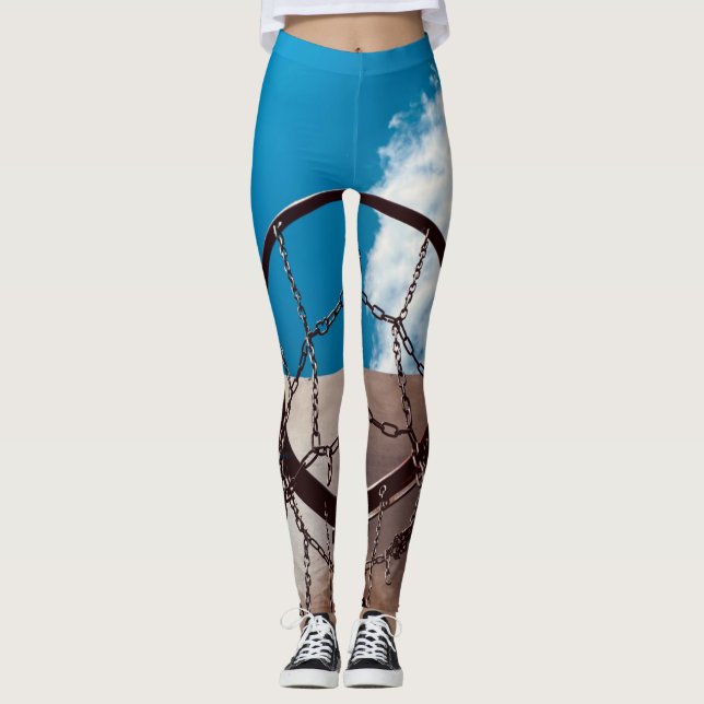 Fantastisk Basketball Leggings (Framsida)