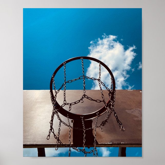 Fantastisk Basketball Poster (Framsidan)