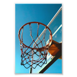 Fantastisk Basketball Ring Fototryck