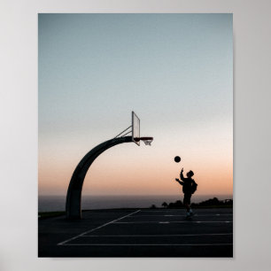 Fantastisk Basketball Ring Poster