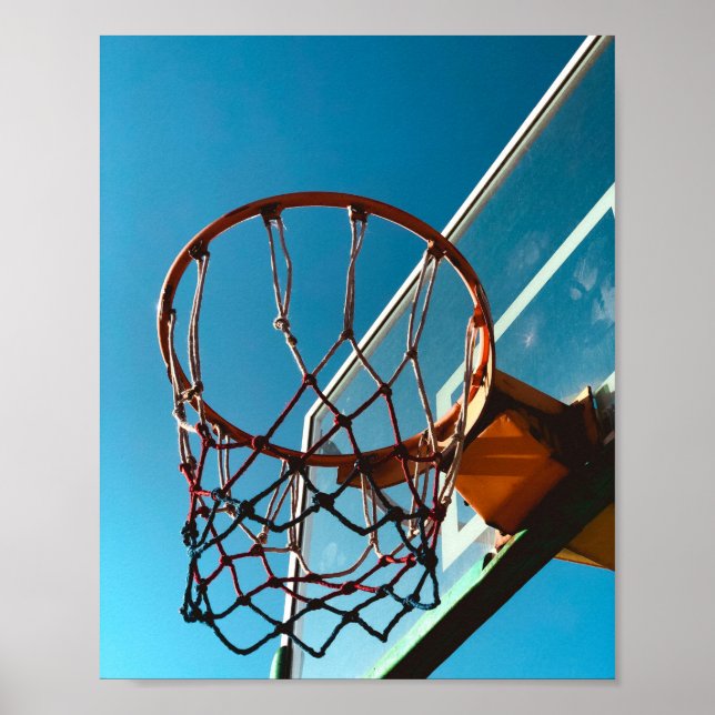 Fantastisk Basketball Ring Poster (Framsidan)