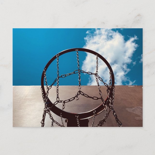 Fantastisk Basketball Vykort (Framsida)