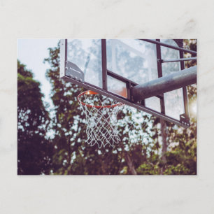 Fantastisk basketkonst vykort