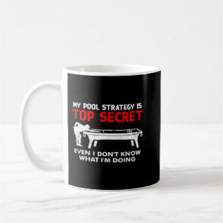 Fantastisk Bassäng Player Billiards Gift Kaffemugg
