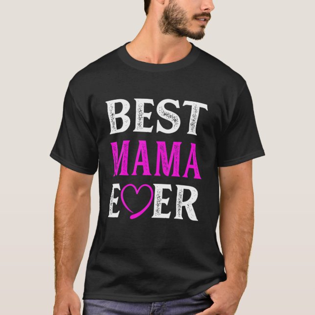Fantastisk bästa Mamma som någonsin matchar Valent T Shirt (Framsida)