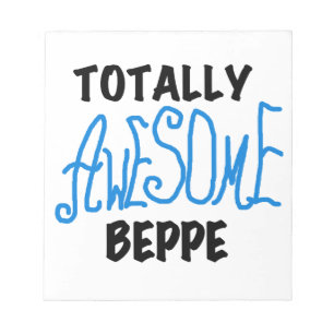 Fantastisk Beppe Tshirts och presenter Anteckningsblock