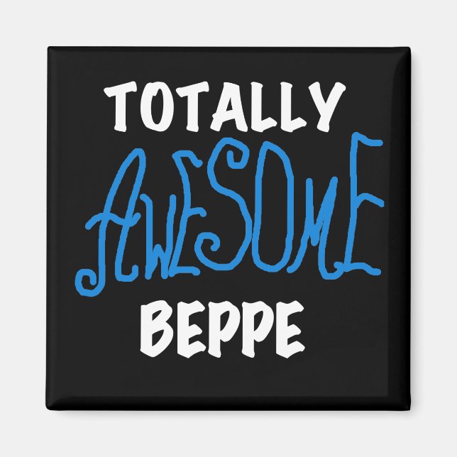 Fantastisk Beppe Tshirts och presenter Magnet (Framsidan)