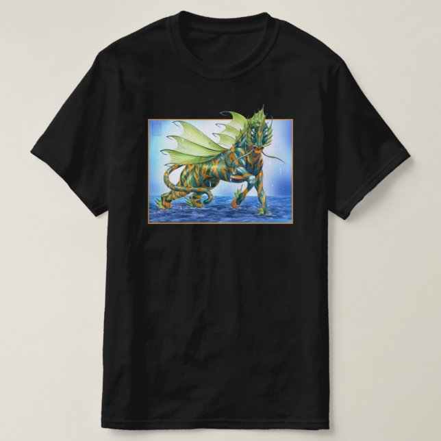 Fantastisk bergsrygg t shirt (Design framsida)