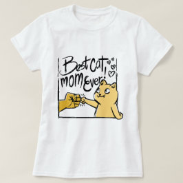 Fantastisk Best Cat Mamma någonsin Funny Cat Retro T Shirt
