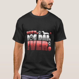 Fantastisk Best Hund Pappa Aldrig Pet Pooch Puppy T Shirt