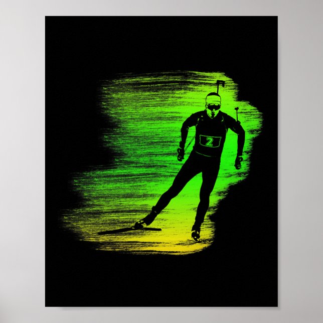 Fantastisk Biathlon Poster (Framsidan)