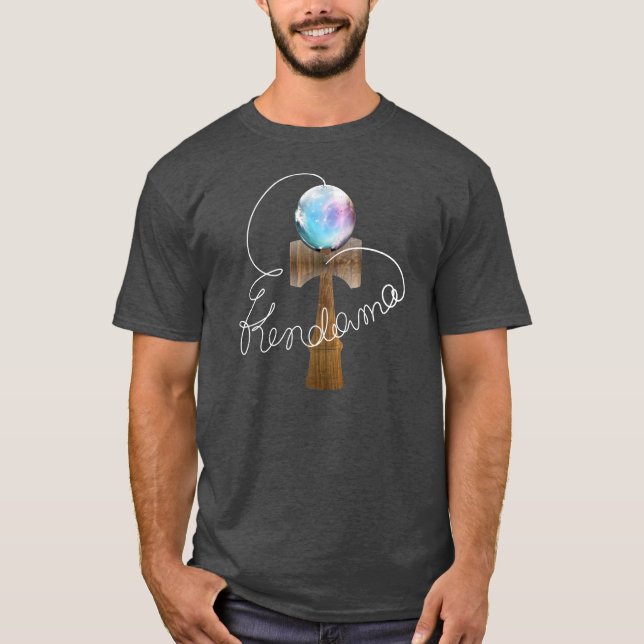 Fantastisk Big Space Kendama T-shirt (Framsida)