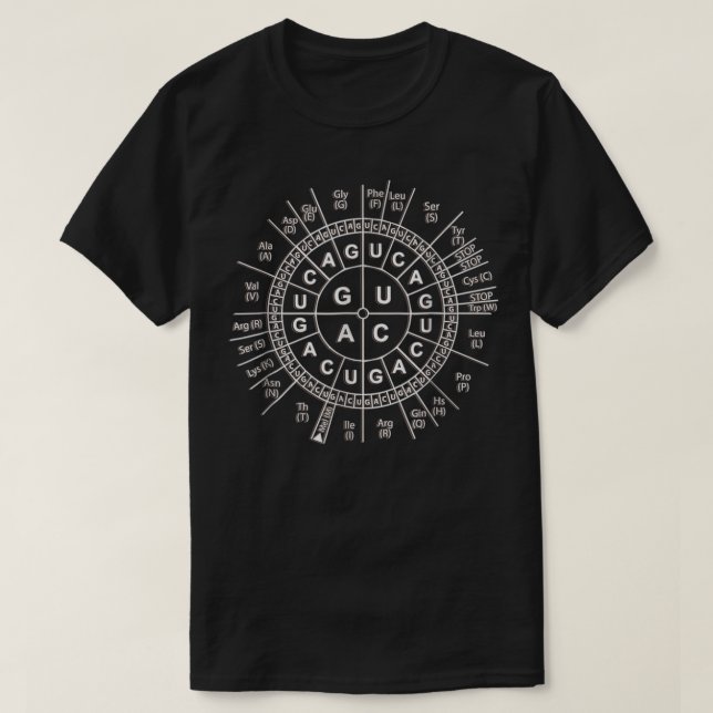 Fantastisk-biologi Genetisk kod Sol T Shirt (Design framsida)