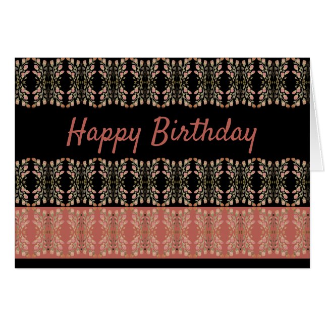 Fantastisk Birthday Önskemål Hälsningskort (Framsidan Horizontal)