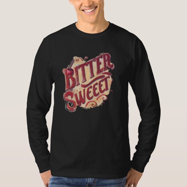 Fantastisk Bitter Sweet Tal Costume T Shirt (Framsida)