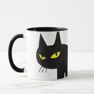 FANTASTISK BLACK CAT NINJA White Mugg