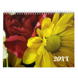 Fantastisk Blommigt-fotokalender Kalender