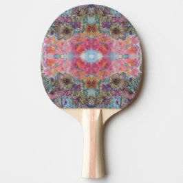 Fantastisk Blomsterträdgård - vattenfärgsfärg för  Pingisracket