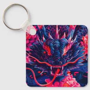 Fantastisk Blossom Fury Drakon Nyckelring