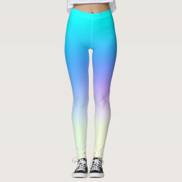 Fantastisk Blue Boom Leggings #2