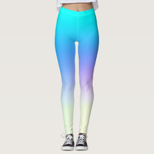 Fantastisk Blue Boom Leggings #2