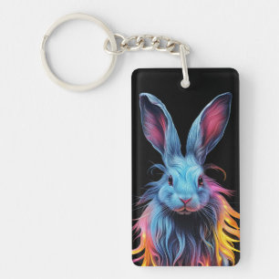 Fantastisk Blue Rabbit on Fire