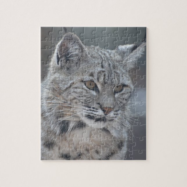 Fantastisk Bobcat Pussel (Vertikal)