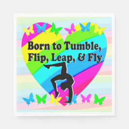 FANTASTISK BORN TILL TUMBLE DESIGN PAPPERSSERVETT