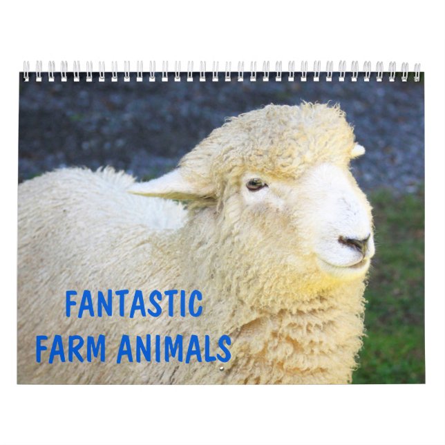 Fantastisk Boskap Kalender (Omslag)