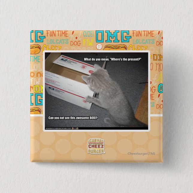 Fantastisk boxas knapp (Framsida)