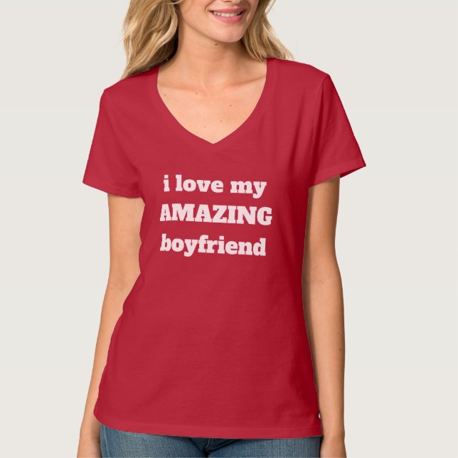 Fantastisk Boykompis Valentindagen, den konstiga C T Shirt (Framsida)