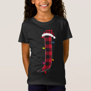 Fantastisk Brev J Initial Namn Buffalo Play Kristu T Shirt