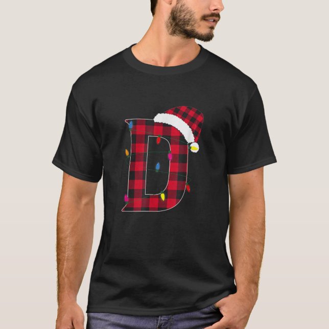 Fantastisk Brev M Initial Namn Buffalo Play Kristu T Shirt (Framsida)