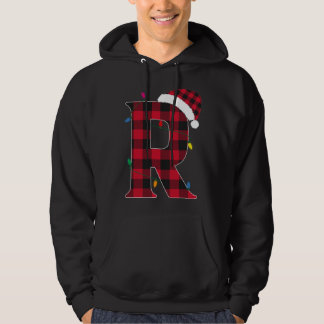Fantastisk Brev R Initial Namn Buffalo Play Kristu Hoodie