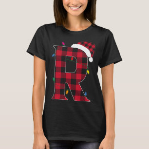 Fantastisk Brev R Initial Namn Buffalo Play Kristu T Shirt