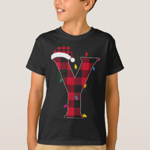 Fantastisk Brev Y Initial Namn Buffalo Play Kristu T Shirt