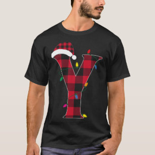 Fantastisk Brev Y Initial Namn Buffalo Play Kristu T Shirt