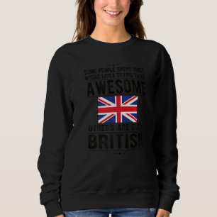 Fantastisk British Flagga Underbar Britain Roots T Shirt