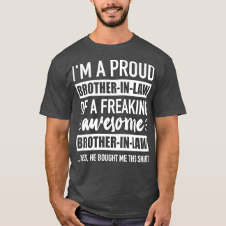 Fantastisk broderinlaw, känd som broderinlaw t shirt